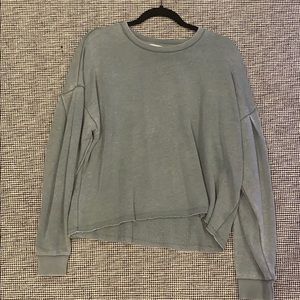 American Eagle outfitters long crop sweater